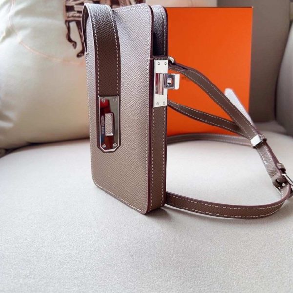 Hermes Hac a Box Phone Case Maroon