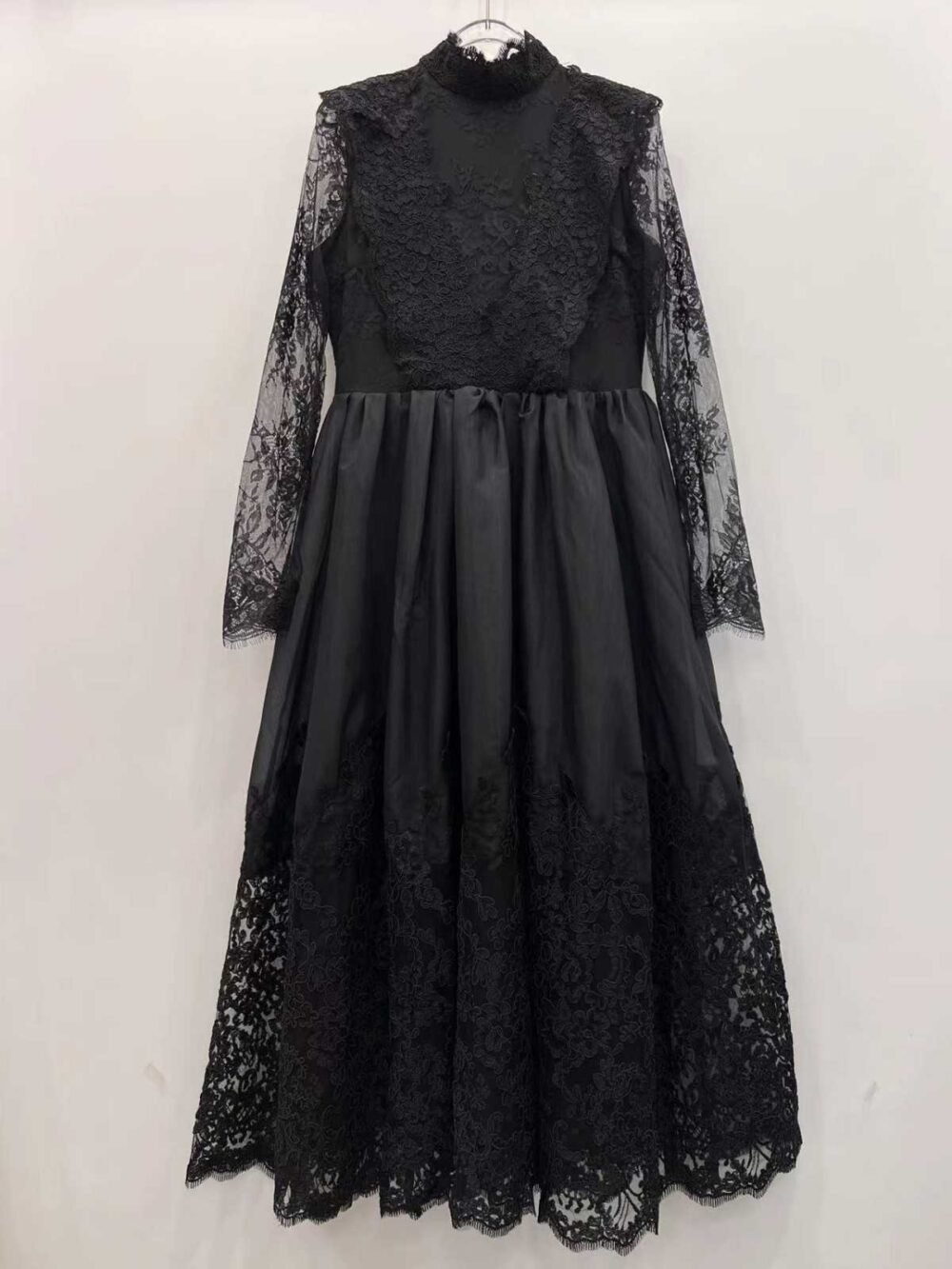 Zimmermann Lyrical Lace Gown Black