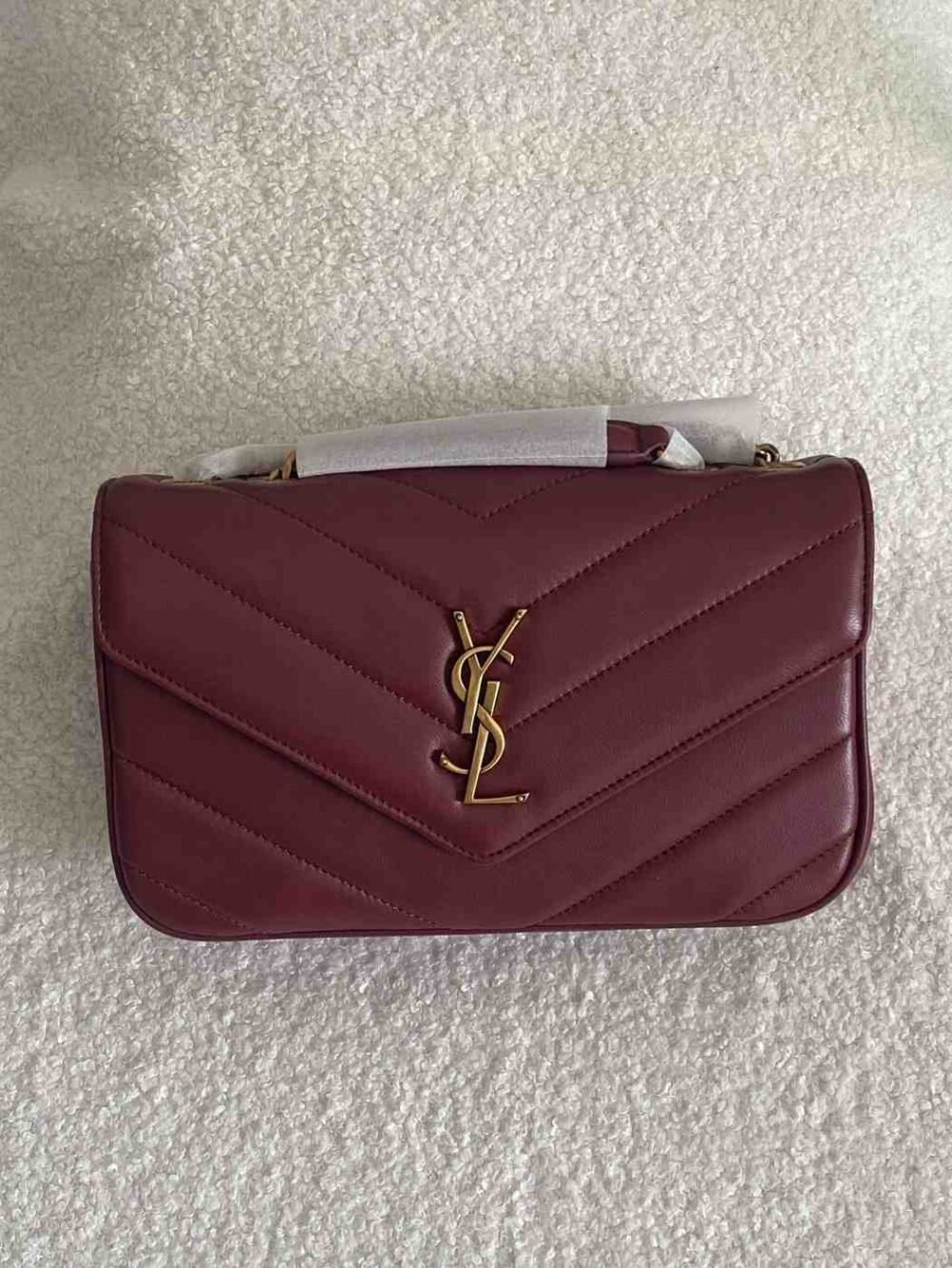 YSL Loulou Bag​ Maroon