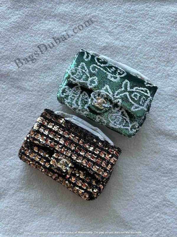Chanel Sequin Flap Bag