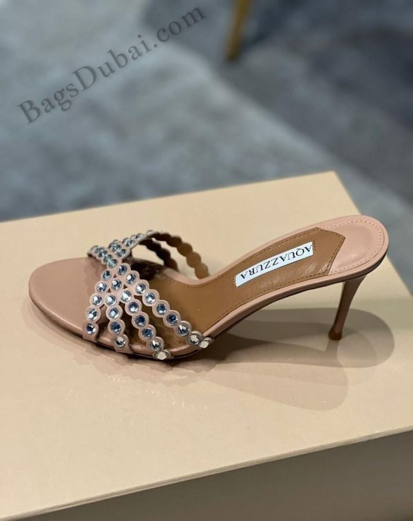 Aquazzura Tequila Sandals Pink