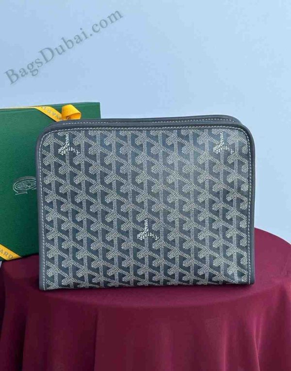 GOYARD Toiletry Bag Jouvence MM Grey