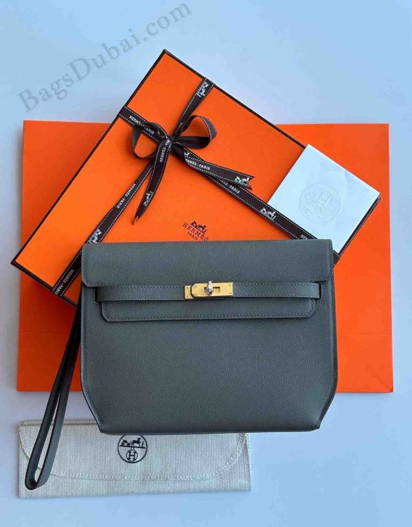 Hermes Kelly Depeches 25 Grey