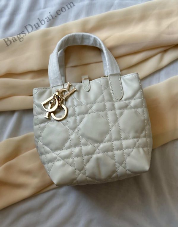 Dior Tote Bag Toujours White
