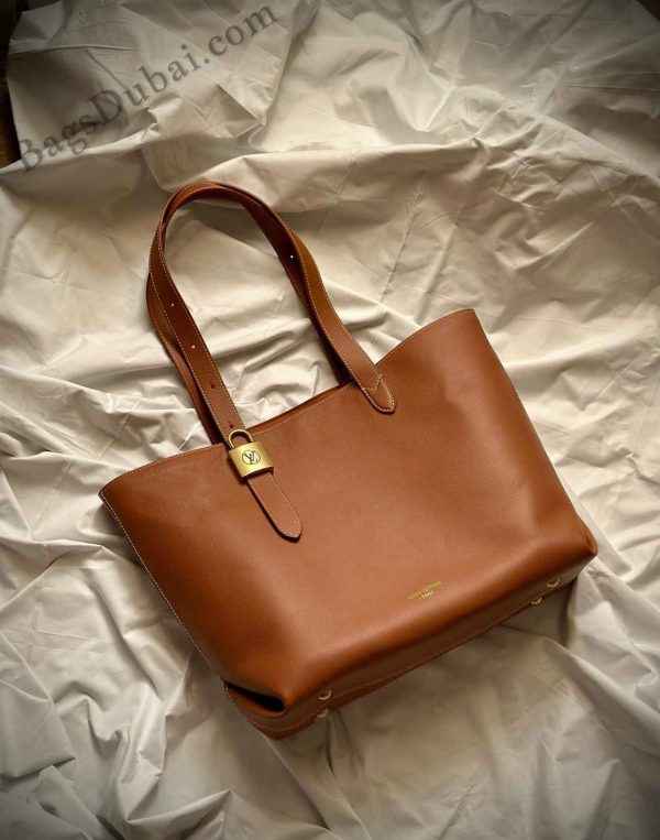 LV Bag Low Key Cabas MM Brown
