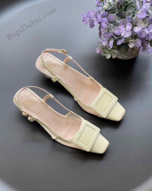 Roger Vivier Belle Vivier Pumps Cream