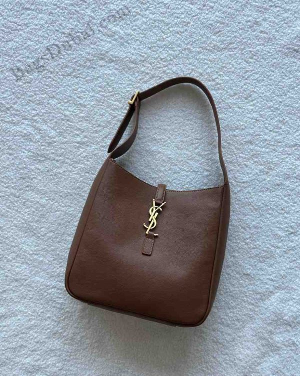 YSL Shoulder Bag Le 5 A 7 Brown