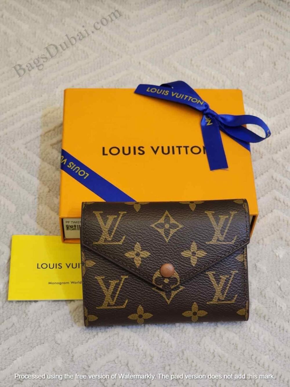 LV Victorine Wallet Brown