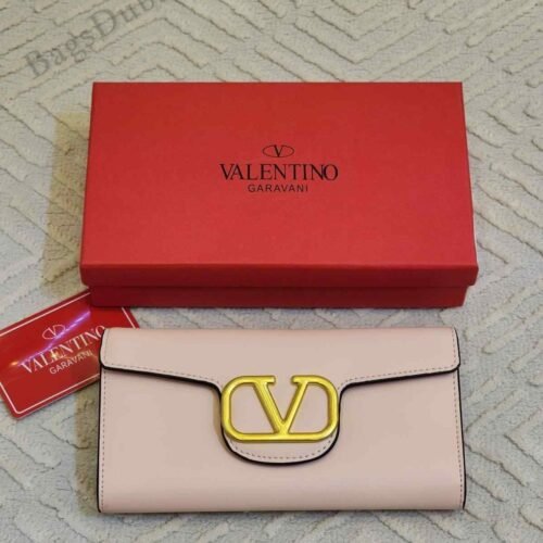 Valentino Shoulder Bag Loco VLogo Light Pink