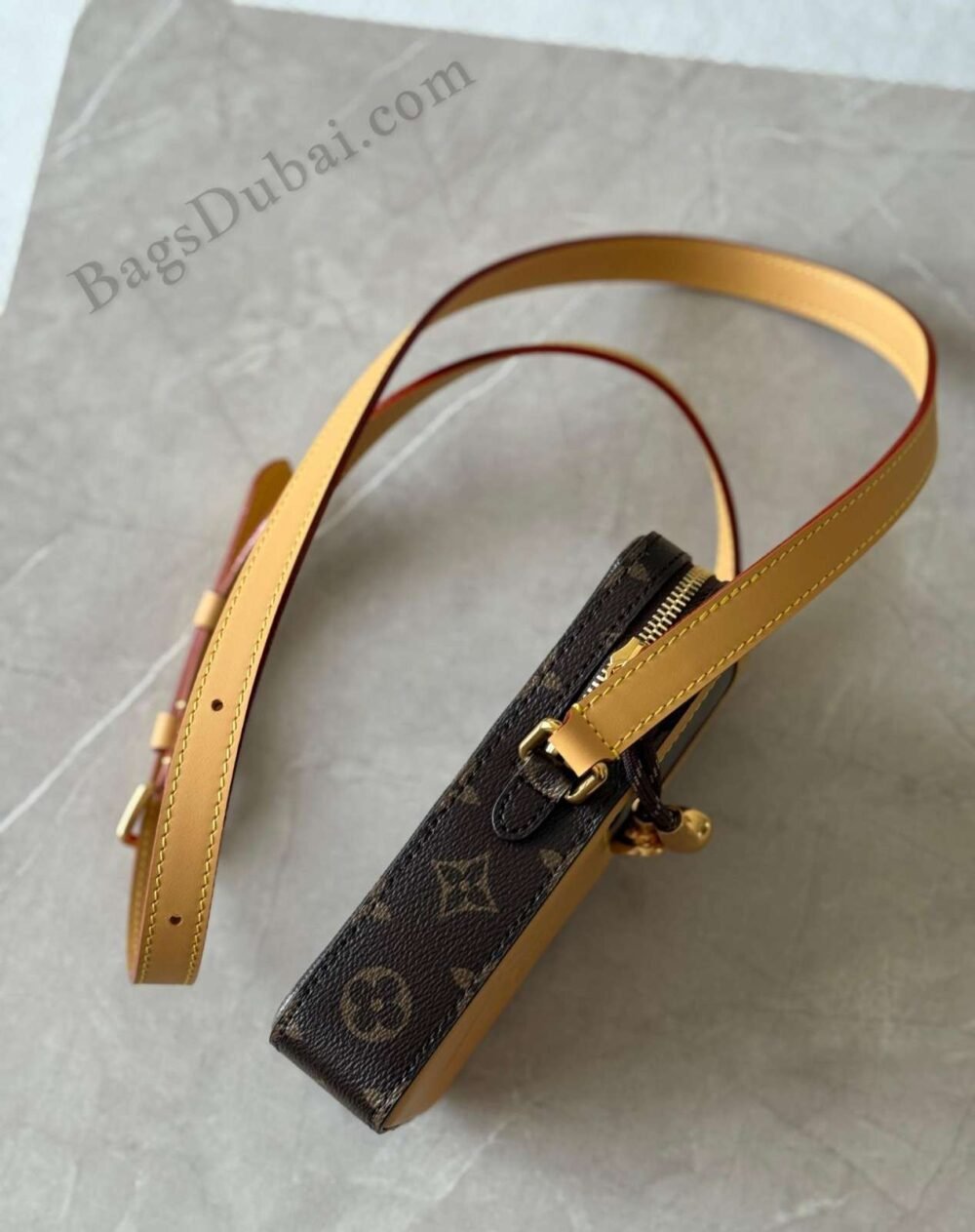 LV Wallet Wearable Music Player Brown