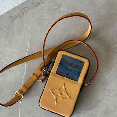 LV Wallet Wearable Music Player Brown