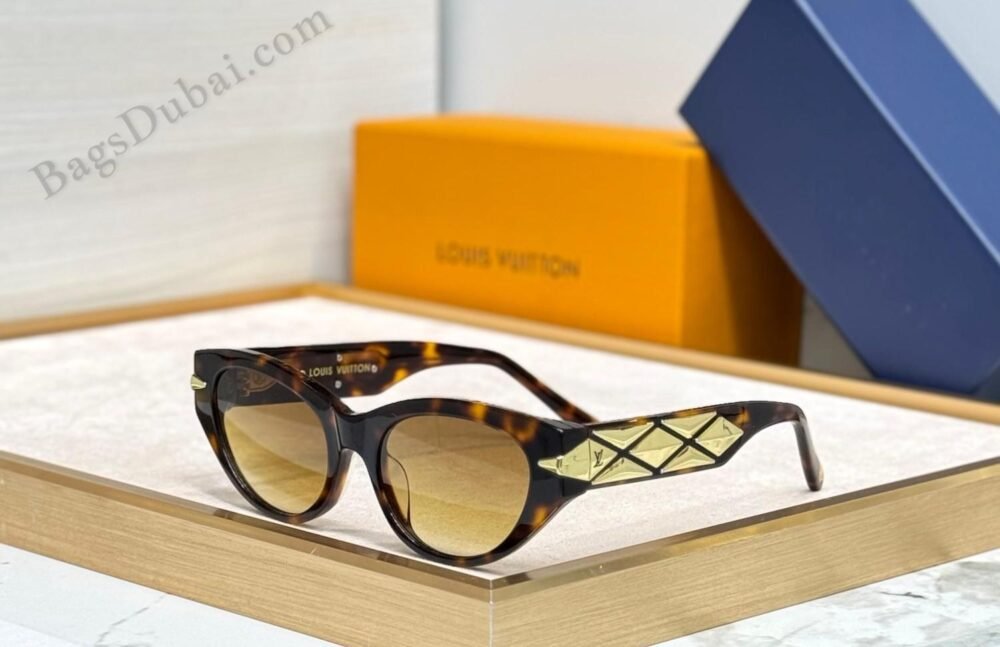 LV Sunglasses Malletage Brown