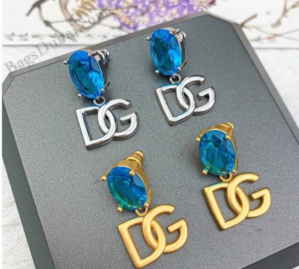 D-G Orecchini Crystal Rhinestones Earrings In Dubai