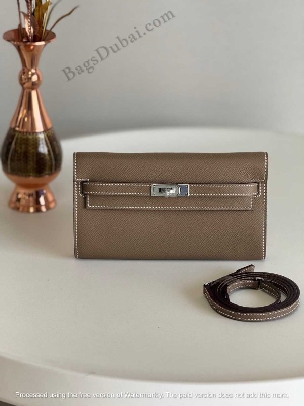 To Go Kelly Wallet Grey