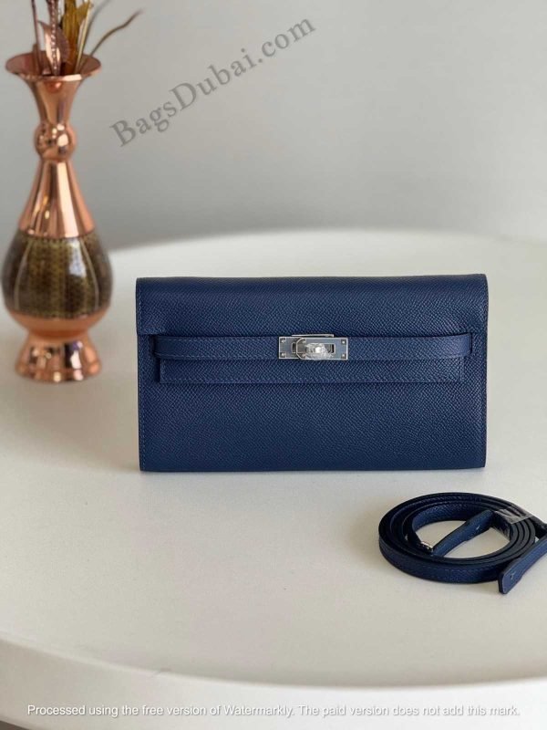 To Go Kelly Wallet Blue