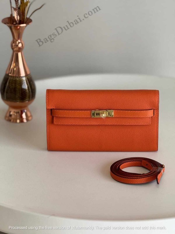 To Go Kelly Wallet Orange