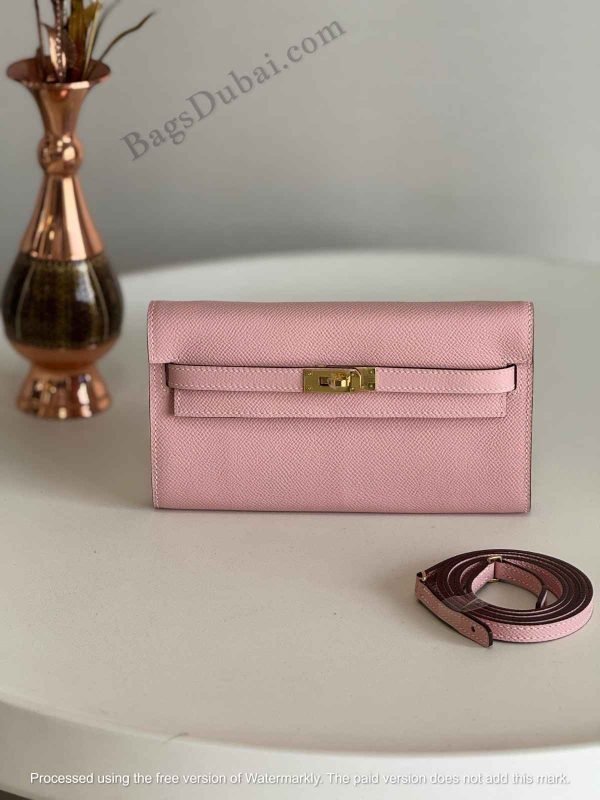 To Go Kelly Wallet Pink