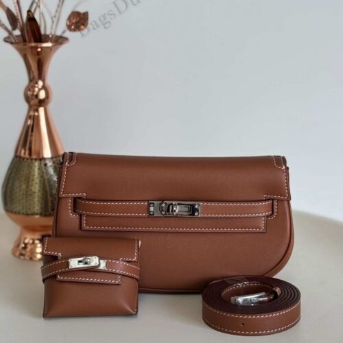 Kelly Bag Move Swift Brown