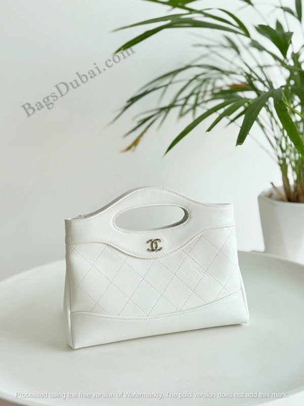 Chanel Shopping Bag White