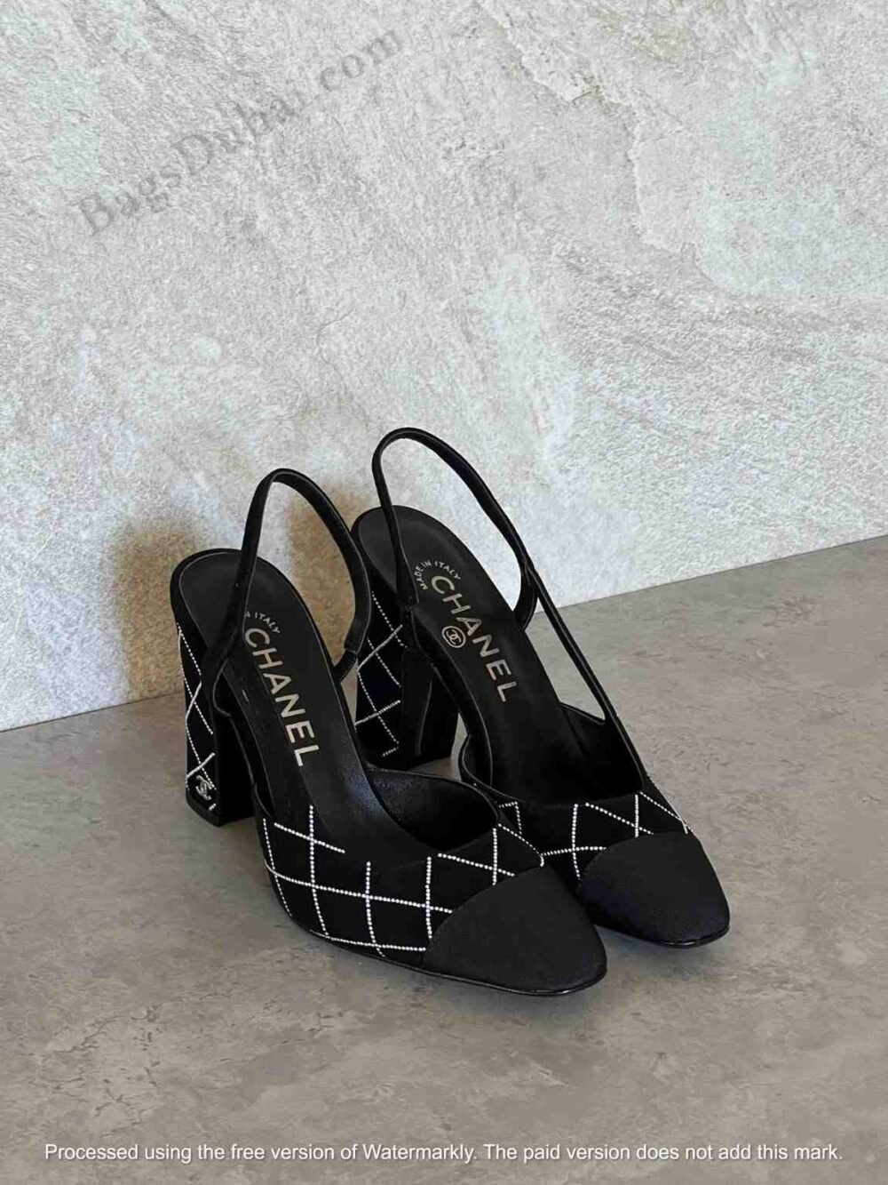 Slingback Pumps Black