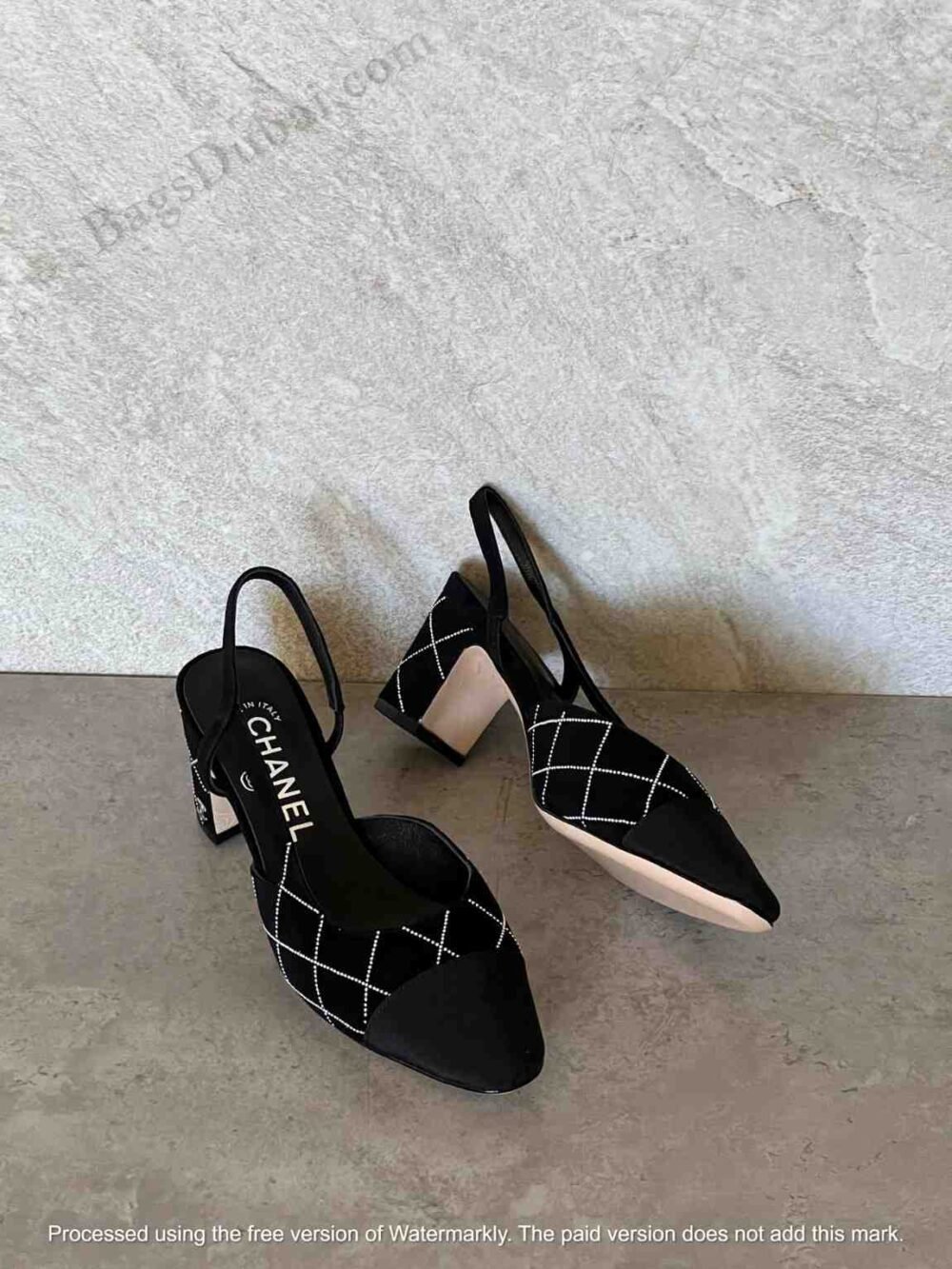 Slingback Pumps Black