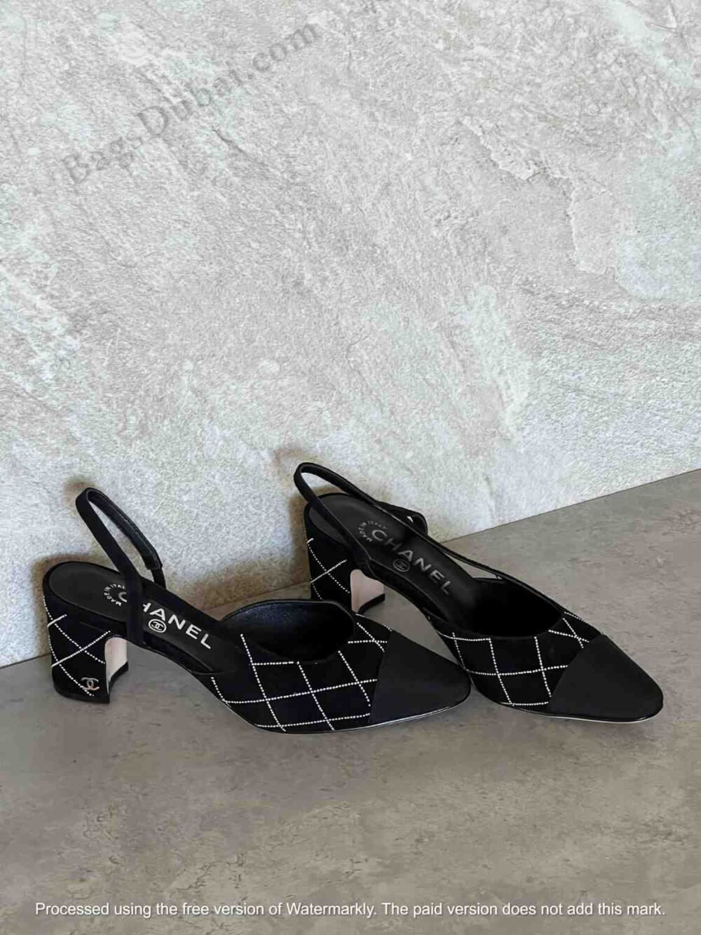 Slingback Pumps Black
