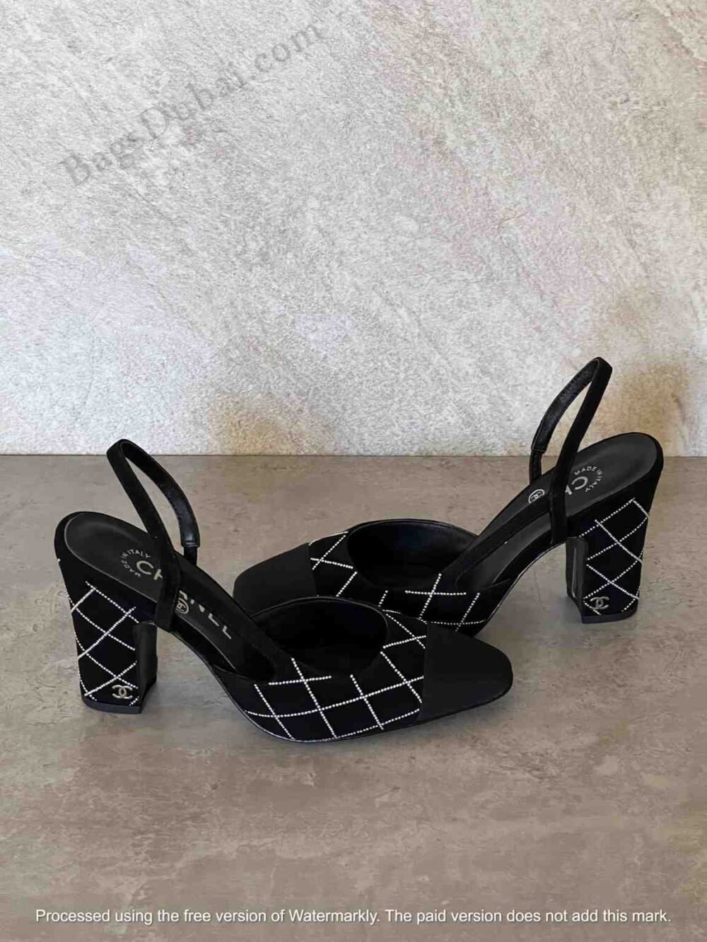 Slingback Pumps Black