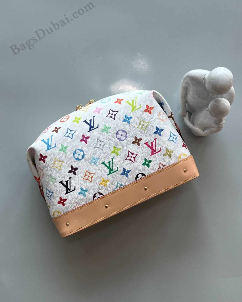 LV X TM Cosmetic Pouch White