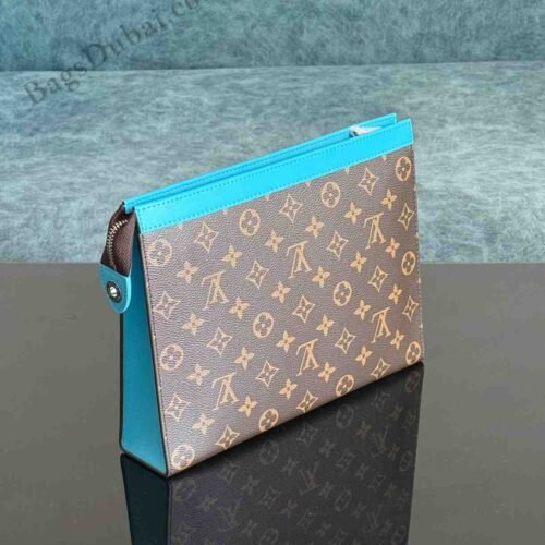 LV Pochette MM Clutch Bag Brown