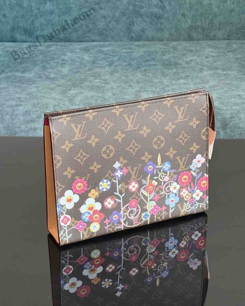 LV toiletry pouch bag Brown