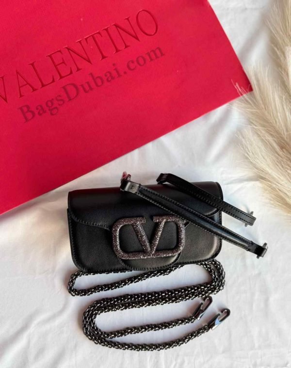 Valentino VLogo Bag Loco Black