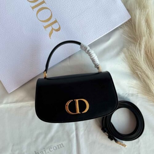 Dior Montaigne 30 Mini Avenue Bag Black