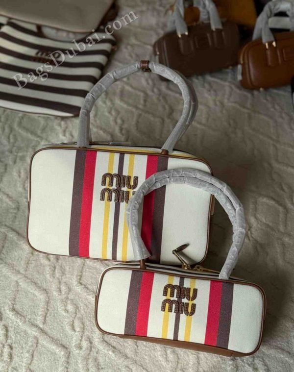 Miu Miu Bag Beau Leather Dark Brown