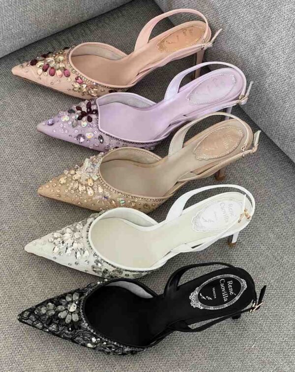 Rene Caovilla Cinderella 75 Pumps