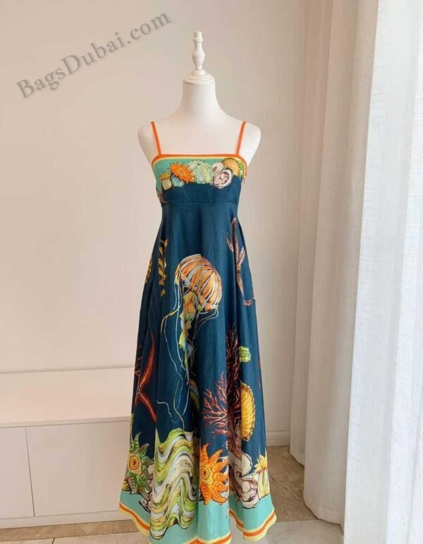 Alemais Dorian Midi Sundress Multicolor