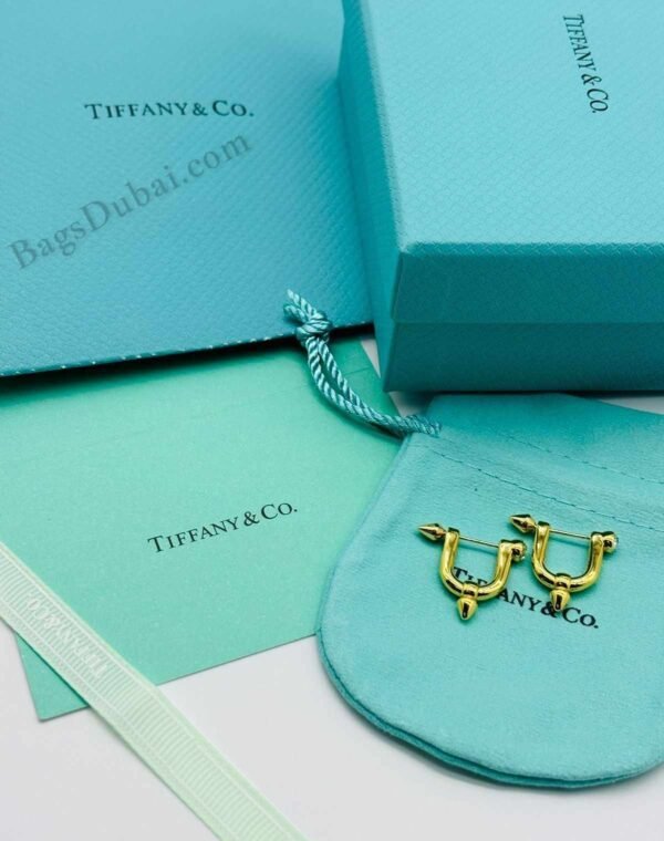 Tiffany Earrings Titan By Pharrell Williams Golden