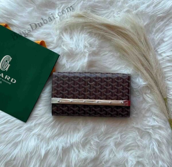Goyard Monte Carlo Clutch​ Brown
