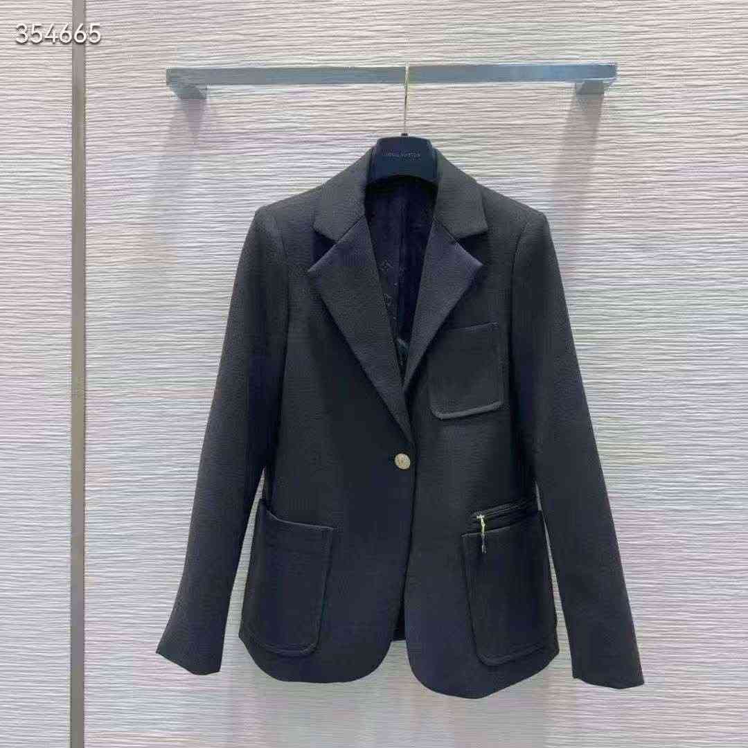 Louis Vuitton Coat Preppy Blazer Black