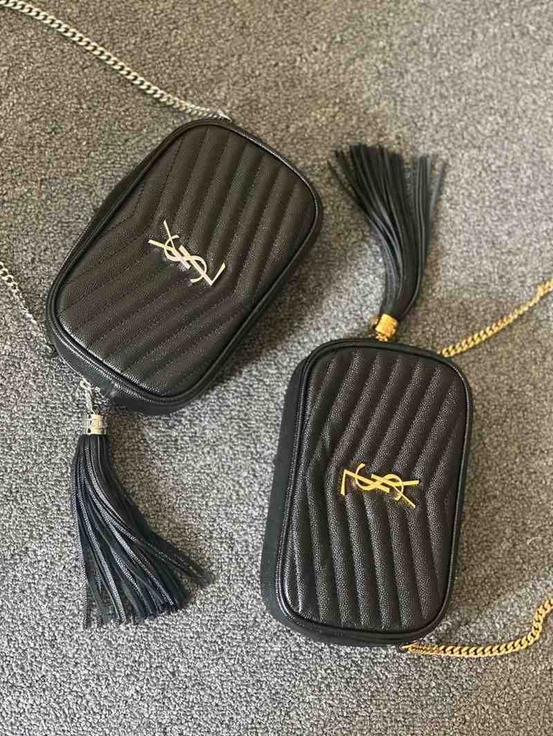 YSL Mini Lou Bag Quilted Leather