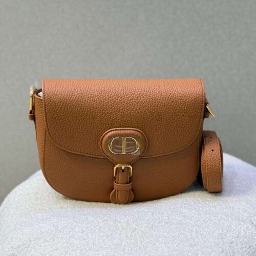Dior Bobby Bag Medium Leather Brown