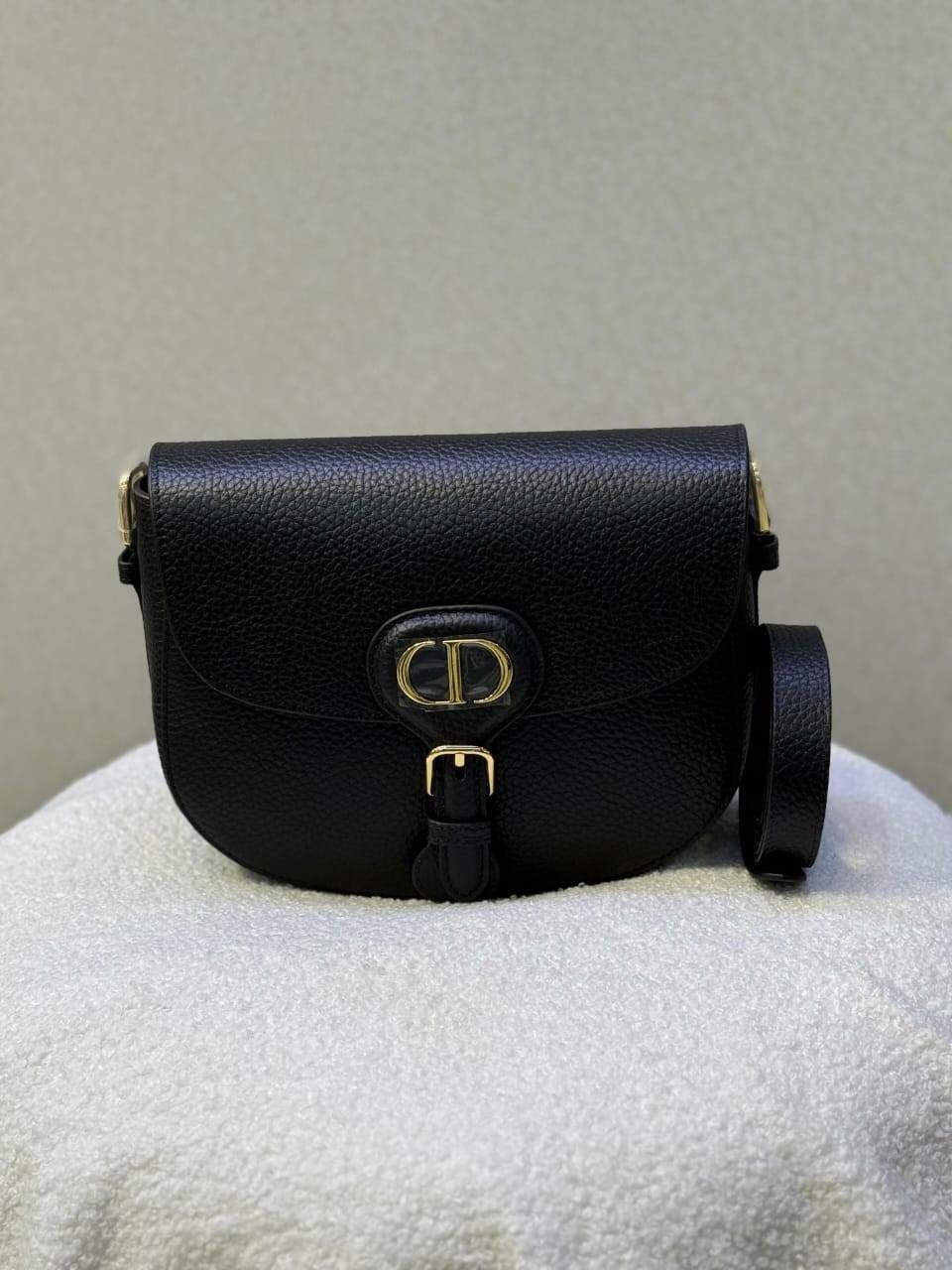 Dior Bobby Bag Medium Leather Black