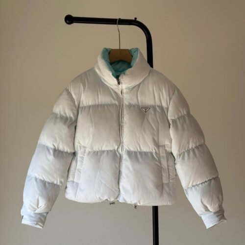 Home 31 PRADA Puffer Jacket Recycled Polyamide White